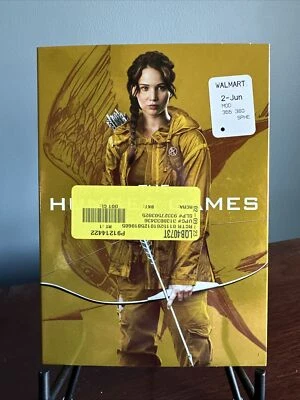 The Hunger Games New DVD 2012Gold Limited Edition Slipcover Jennifer Lawrence - Image 1 of 2