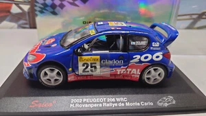 SAICO - PEUGEOT 206 WRC 2002 RALLY MONTE CARLO 1/32 SCALE MODEL CAR - Picture 1 of 6