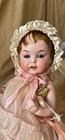 Antique German 10? All Bisque Baby, Marked 243-23