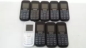 Joblot of 9 Retro Samsung Mobile Phones - E1200 - E1200i - E1200R - Imagen 1 de 22