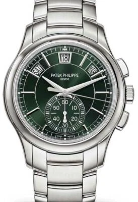 NUEVO Reloj Patek Philippe 5905 Acero Calendario Anual Cronógrafo B/P '25 5905/1A Foto 1 de 4