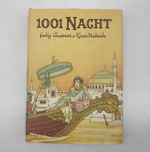 1001 Nacht Bedtime Stories German Text 1953 Hardcover With Dust Jacket - Picture 1 of 7