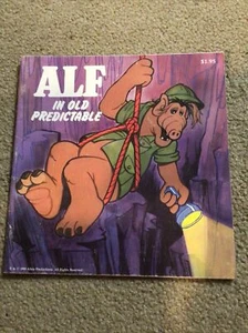 Alf in Old Predictable children’s book Vintage 1989 - Bild 1 von 3