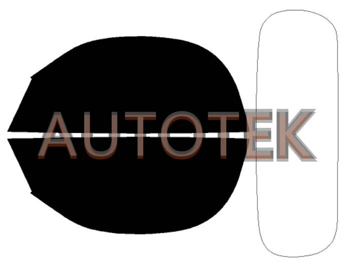 PreCut Film Front Two Door Windows Any Tint Shade For Porsche Boxster 2000-2012 - Image 1 of 4