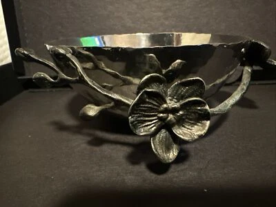 Tazón de nuez orquídea negra Michael Aram Foto 1 de 4