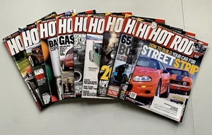 Hot Rod Magazine Jan.-Oct. 2012 Lot 10 Issues Chevy Ford Drag Racing Custom Cars - Picture 1 of 7