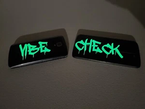 Glow In The Dark Vinyl Decal Sticker Green Drip Effect Phones Laptops Decor New - Picture 1 of 22