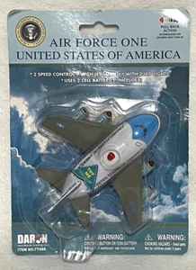 Daron Pullback Air Force One United States Of America Jumbo Jet w/Lights & Sound - Picture 1 of 6