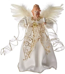 Kurt Adler UL2146 Illuminated Angel Treetop - Picture 1 of 9