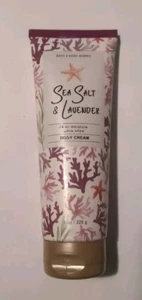 Bath and Body Works SEA SALT & LAVENDER Ultra Shea Body Cream ~ 8 fl.oz. - Picture 1 of 2