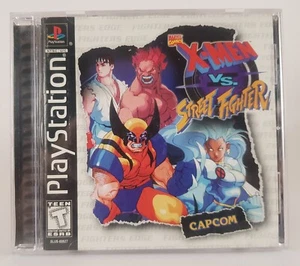 *X-MEN VS STREET FIGHTER GAME - PLAYSTATION PS1* NTSC U/C - Picture 1 of 3