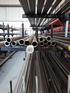 STAINLESS STEEL TUBE 22MM OD X 18MM ID (2MM WALL) 316 SEAMLESS - Picture 1 of 3