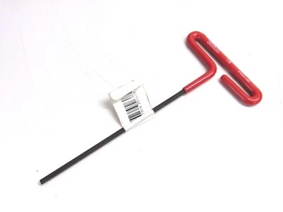 EKLIND 1/8" T-HANDLE HEX WRENCH, 6" ARM, 51608 - Image 1 of 3