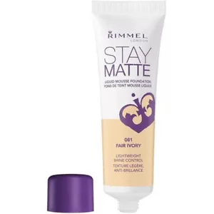 Rimmel London Stay Matte Foundation, 081 Fair Ivory 30ml - Picture 1 of 1