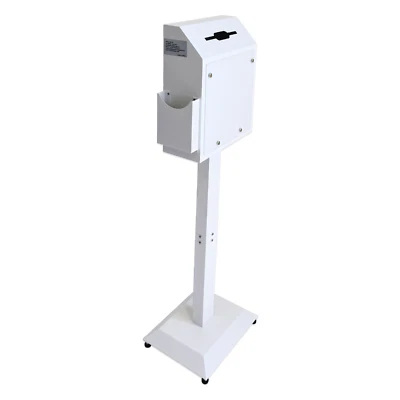 OPEN BOX Suggestion Box with Stand,Floor Standing Offering Box,Donation Safe Box - Image 1 of 4