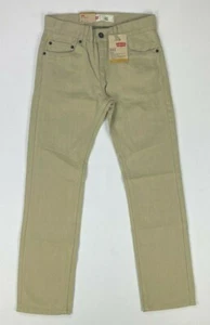 Boy's Levi's 511 SLIM Fit Slightly Tapered Leg Sits below Waist Sand Jeans Pants - Picture 1 of 2