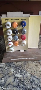 13 1960's AFC MINIATURE Football Helmets Plastic Gumball Helmet NFL (Rare Logos) - Picture 1 of 5