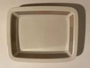 MIKASA INTAGLIO TRACINGS 13-1/8" RECTANGULAR LASAGNA BAKER CASSEROLE DISH VGC - Picture 1 of 9