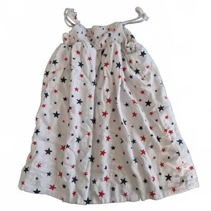 Old Navy Red and Blue Bubble Mini Dress - Picture 1 of 5