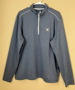 Johnnie-O Pullover 1/4 Zip Men's Size Large Long Sleeve Performance X Logo - Picture 1 of 6