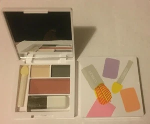 Set 2 Clinique All About Shadow Duo 06 Neutral Territory 06 Abbild Pulver Rouge - Bild 1 von 1