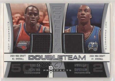 2006-07 Fleer Hot Prospects DoubleTeam /50 Emeka Okafor Dwight Howard #DT-OH HOF - Image 1 of 2