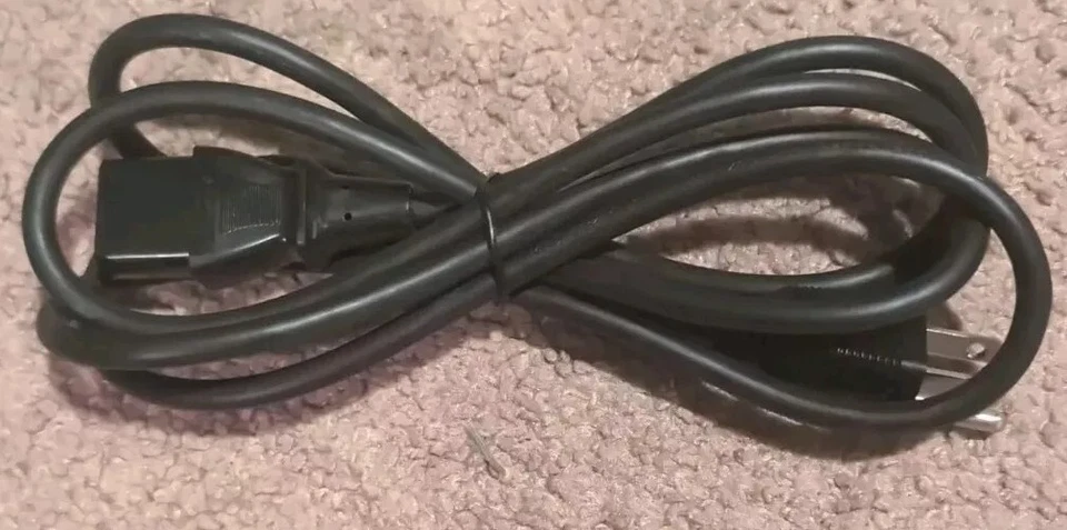 I-Sheng 3-Prong SP-305 Computer Power Cable Cord 6' Cord 10A 125V E55943 - Image 1 of 4