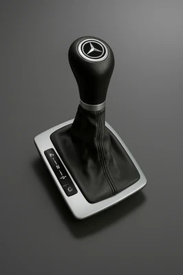 2008-2011 MERCEDES-BENZ W204 C250 C300 C350 SHIFTER GEAR SELECTOR KNOB BOOT OEM - Image 1 of 4