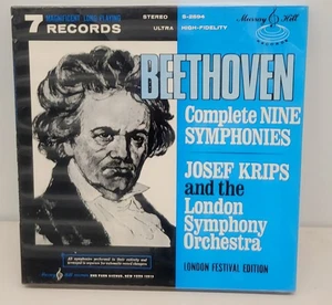 Beethoven Complete Nine Symphonies 7-LP Box Set Murray Hill Records S2694 SEALED - Picture 1 of 2