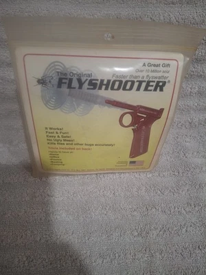 El "FLYSHOOTER" original/más rápido que un flyswatter/juguete para matar moscas/hecho en EE. UU. Foto 1 de 4