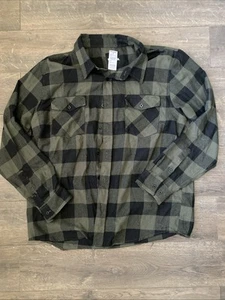 RSQ Flannel Button Up Shirt NWT From Tilly’s Size XXL - Picture 1 of 4