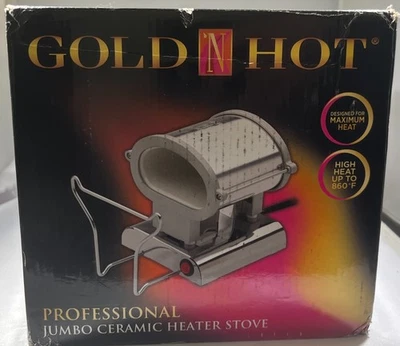Estufa Calefactora Cerámica Jumbo Profesional Gold 'N Hot (CAJA DAÑADA) Foto 1 de 4