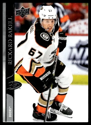 2020-21 Upper Deck #5 Rickard Rakell Anaheim Ducks Hockey Card - Image 1 of 2