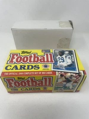 Juego completo de caja sellada de fábrica de fútbol americano Topps 1988 Bo Jackson novato radiocontrol como nuevo Foto 1 de 4