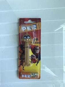 Rare Incredibles Gold Jack-Jack Pez Dispenser-Carded-Original Packaging - Picture 1 of 2