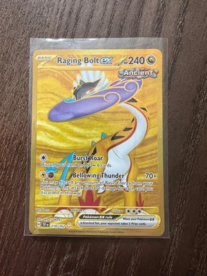 Raging Bolt ex 218/162 SV05: Temporal Forces Holo - Image 1 of 2