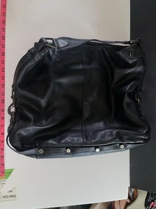 Rebecca Minkoff Leather Bag Women Black large strap studded classic gift - Picture 1 of 8