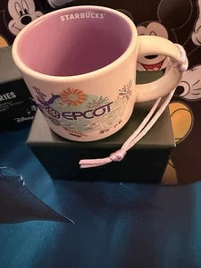 Walt Disney Parks Starbucks Disney's Epcot Espresso 2oz You Are Here Cup NIB - Picture 1 of 3