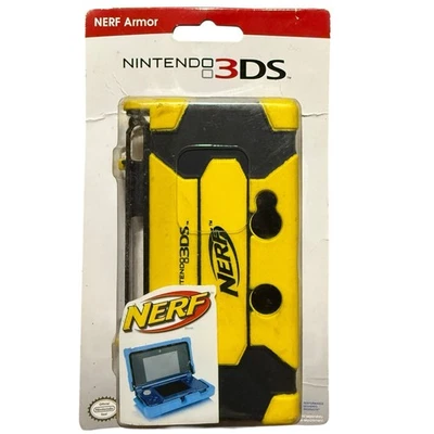 Nerf Armor for Nintendo 3DS Protection Durable Case Yellow & Black - Image 1 of 4