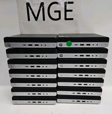 Lote de (56) HP ProDesk 600 G4 i5-8500T @2,10 GHz 8 GB de RAM sin sistema operativo, sin disco duro Foto 1 de 4