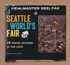 Complete Set of four vintage View-Master reels Seattle World’s Fair 1962 - Picture 1 of 2