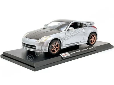 2006 Nissan 350Z Coupe Nismo Custom Gris Metalizado 1:18 Maisto 31672 - Photo 1/4