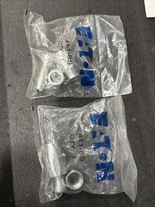 2er Pack Eaton Aeroquip 411-8S | JIC drehbare wiederverwendbare Schlauchverschraubung - Bild 1 von 4