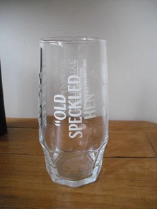 Old Speckled Hen Pint Beer Glass - Picture 1 of 6