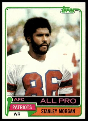 1981 Topps #290 Stanley Morgan [GOATCARDS] - Image 1 of 2