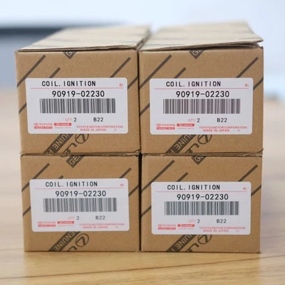 4X Genuine Ignition Coils Denso For Toyota Tundra 4.7L V8 90919-02230 673-1303 Foto 1 de 4