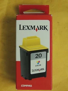 Genuine Lexmark Number 20 Yellow Ink Cartridge 15M0120 - Picture 1 of 2
