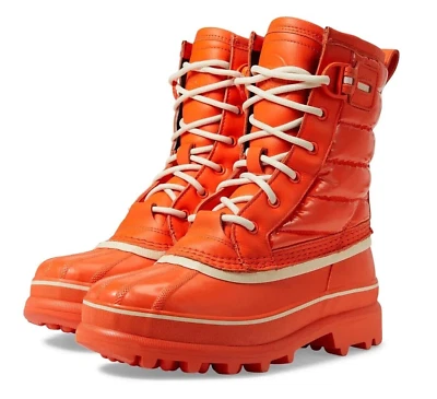 Wmns Sorel Caribou Royal WATERPROOF Winter Snow Puff Boots Optmzd Orange 8 EU39 - Image 1 of 4