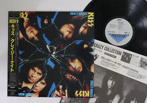 LP KISS Crazy Night R28R2024 POLYSTAR JAPAN Vinyl OBI - Imagen 1 de 1