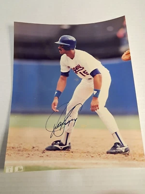 JUAN GONZALEZ Texas Rangers signed Autographed 8x10 photo - Image 1 of 2